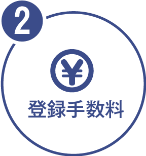 登録手数料